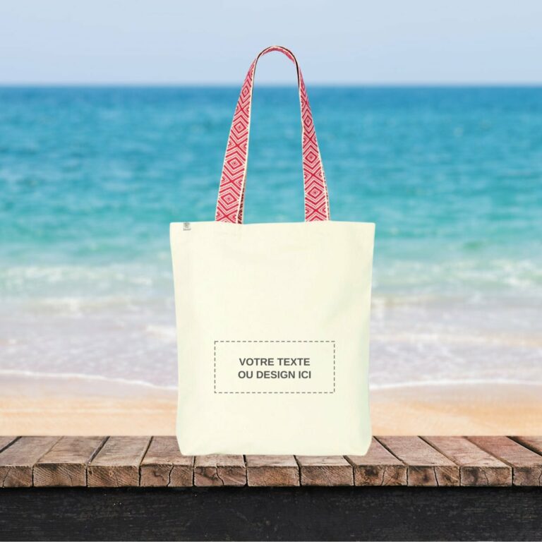 Sac Personnalisable en Coton Recyclé – Robuste et Élégant
