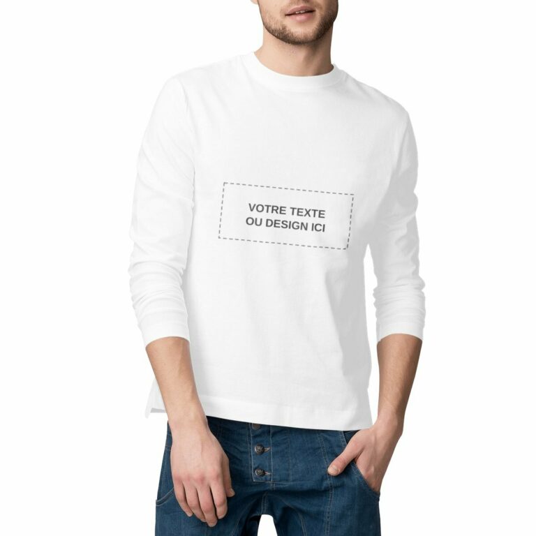 T-shirt Éco-Friendly à Personnaliser – Look Unique - 100% Coton Bio