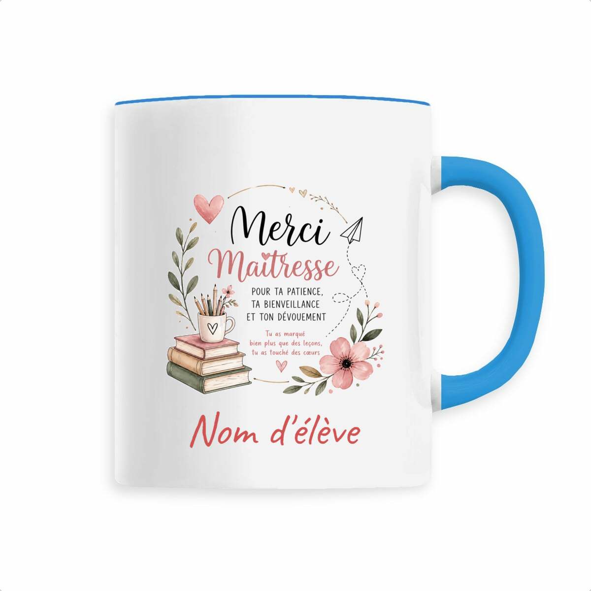 Mug Céramique "Merci Maîtresse" – Double Impression