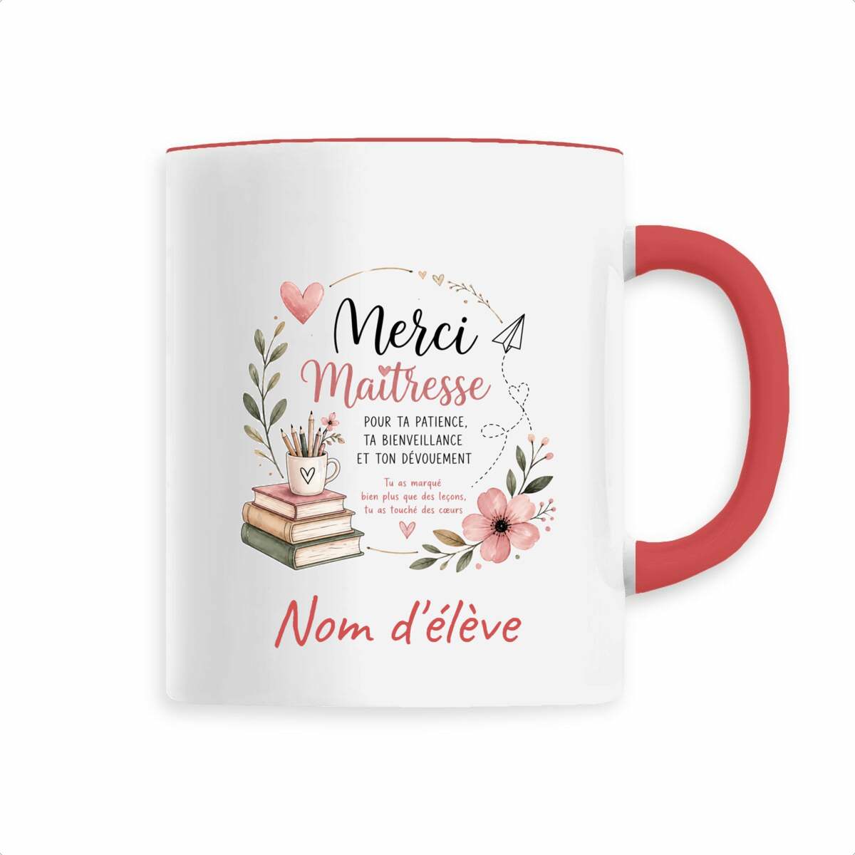 Mug Céramique "Merci Maîtresse" – Double Impression